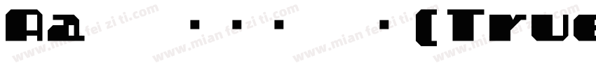 Aa奇幻马戏团 常规(TrueType)字体转换